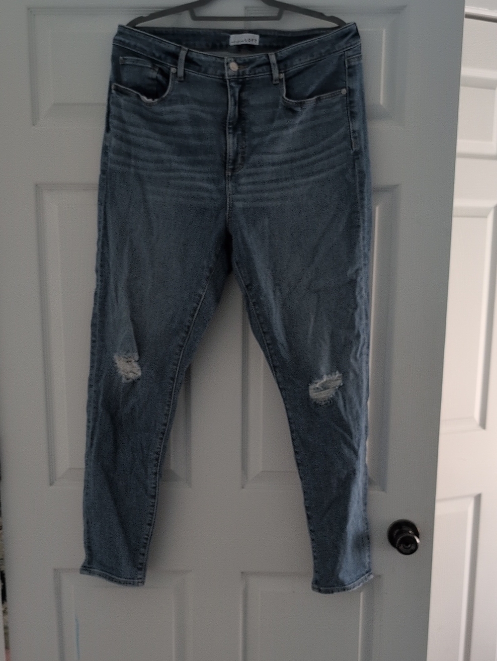 LOFT Faded Blue Denim Jeans